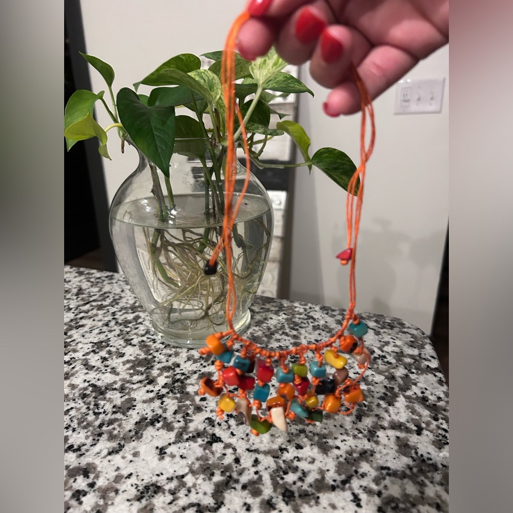 Tagua necklace